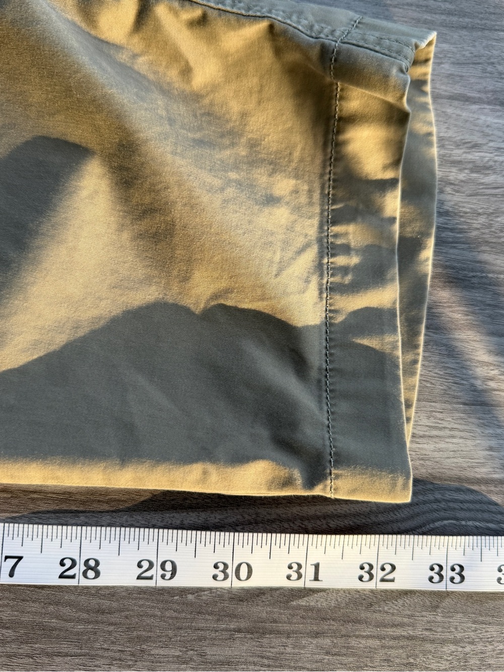 Abercrombie & Fitch Loose Fit Cargo Pants Mens 34 x 34 Tan Khaki Baggy Utility - Picture 14 of 14